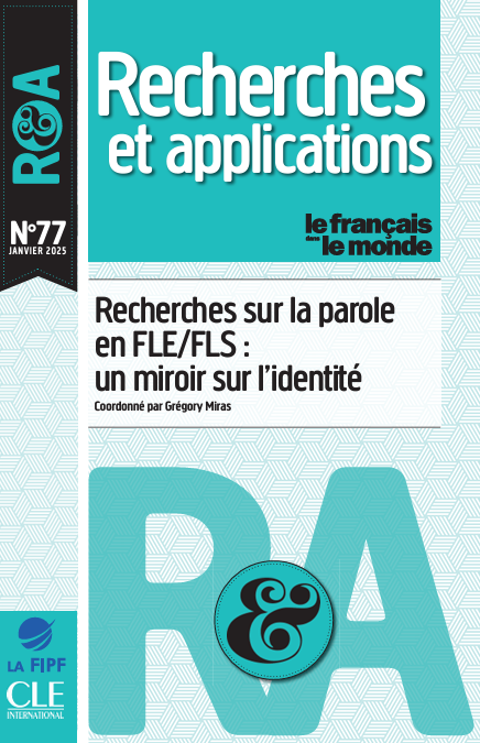 Recherches et Applications n°77